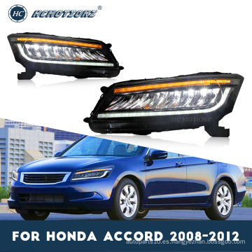 Hcmotionz 2008-2012 Honda Accord Drl Lámpara de cabeza